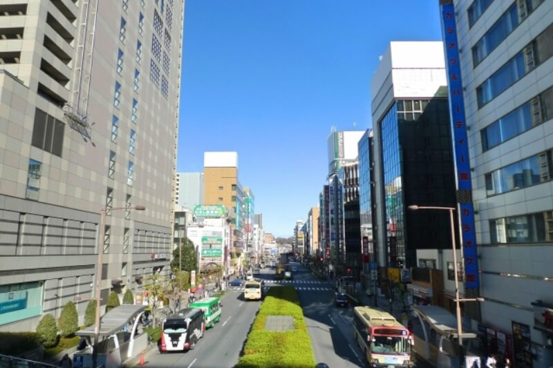 八王子駅付近の画像
