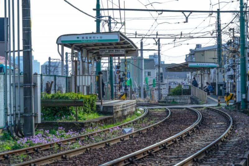都電荒川線の駅のイメージ