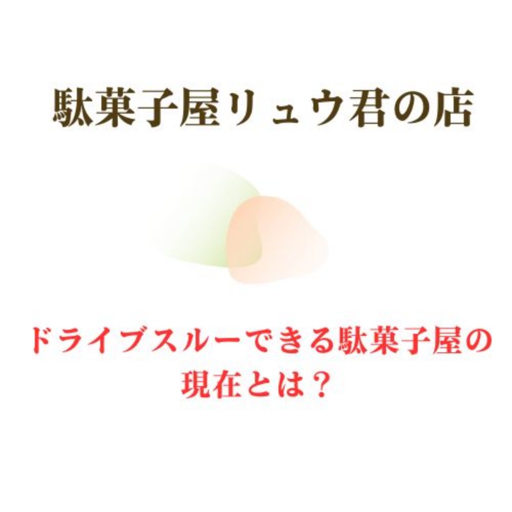 駄菓子屋リュウ君の店