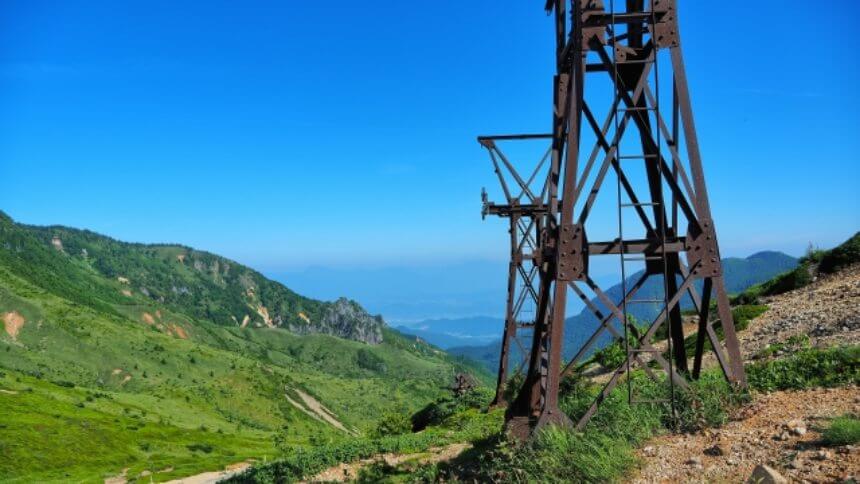 毛無峠　鉄塔