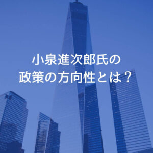 小泉進次郎 政策