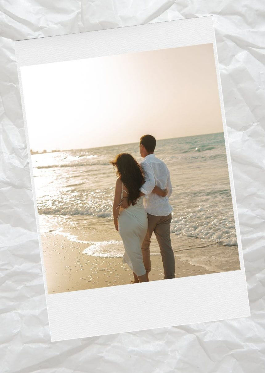 カップル 後ろ姿