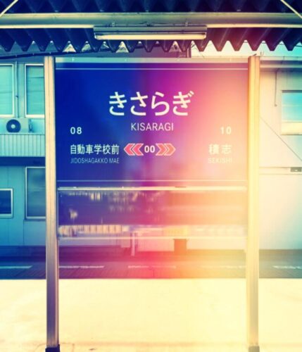 看板きさらぎ駅